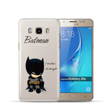 Cool Marvel Heros Phone Case Cover For Samsung Galaxy J3 J5 J7 A3 A5 2017 2016 2015 Grand Prime S4 S5 Mini S6 S7 Edge S8 Plus