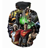 2018 New Arrival Marvel Super 3D Hero Printed Hoodies Men Women Spring Sweatshirt Teens Streetwear Fashion Plus Size Cool Hoodie