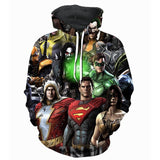 2018 New Arrival Marvel Super 3D Hero Printed Hoodies Men Women Spring Sweatshirt Teens Streetwear Fashion Plus Size Cool Hoodie