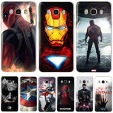 The Avengers Marvel&DC Joker Phone Back Case Cover For Samsung Galaxy J3 J5 J7 2017 2016 2015 Eu Version J2 J5 Prime G532 G570