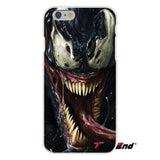 For Huawei G7 G8 P8 P9 Lite Honor 5X 5C 6X Mate 7 8 9 Y3 Y5 Y6 II Slim Silicone Case Spiderman Villain Marvel Venom Art
