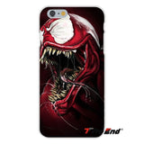 For Huawei G7 G8 P8 P9 Lite Honor 5X 5C 6X Mate 7 8 9 Y3 Y5 Y6 II Slim Silicone Case Spiderman Villain Marvel Venom Art